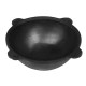 Cast iron cauldron 8 l flat bottom with a frying pan lid в Петропавловске-Камчатском