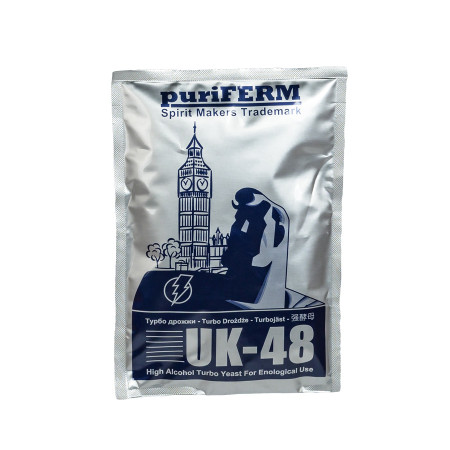 Turbo Yeast alcohol Puriferm UK-48 TURBO (128 gr) в Петропавловске-Камчатском