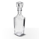 Бутылка (штоф) "Элегант" стеклянная 0,5 литра с пробкой  в Петропавловске-Камчатском