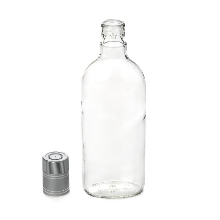Bottle "Flask" 0.5 liter with gual stopper в Петропавловске-Камчатском